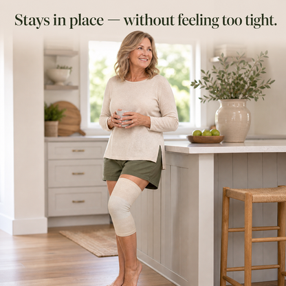 Bamboo Charcoal Recovery Knee Sleeve - Soothe Knee Pain & Sleep Through the Night Once More