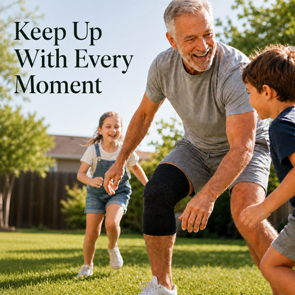 Bamboo Charcoal Recovery Knee Sleeve - Soothe Knee Pain & Sleep Through the Night Once More